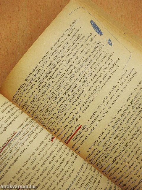 Gyermekgyógyászati klinikai előadások I.