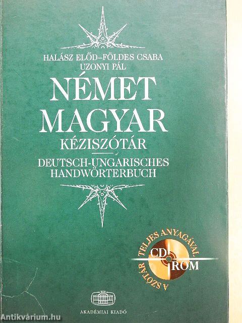 Német-magyar kéziszótár