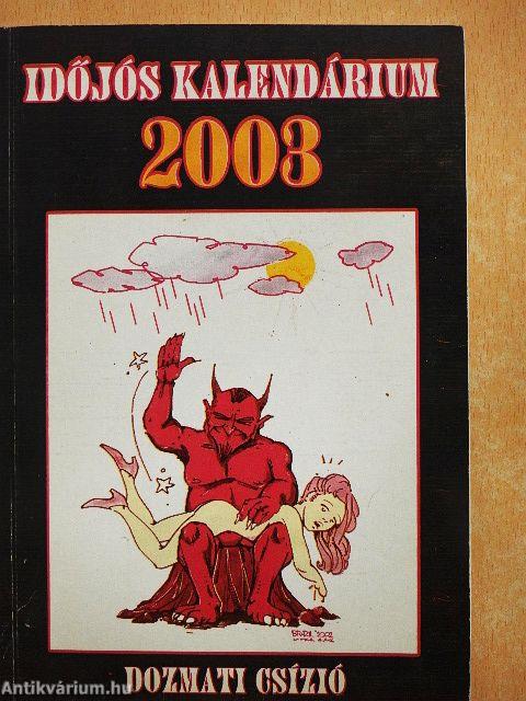 Időjós kalendárium 2003