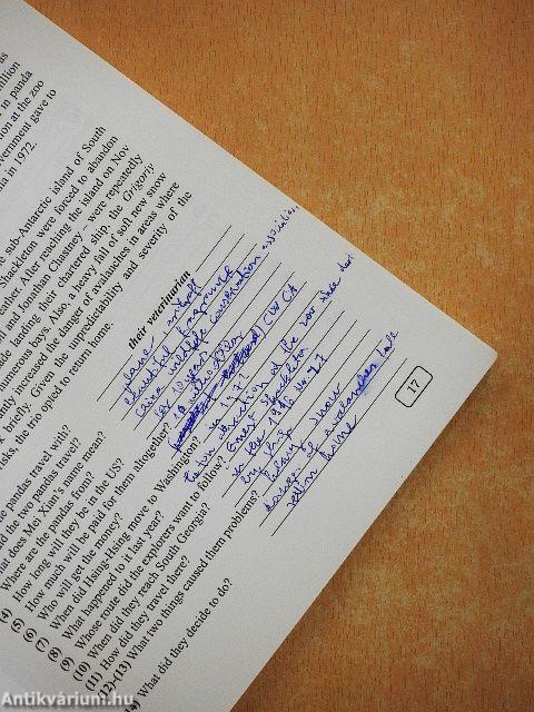 7 próbaérettségi angol nyelvből