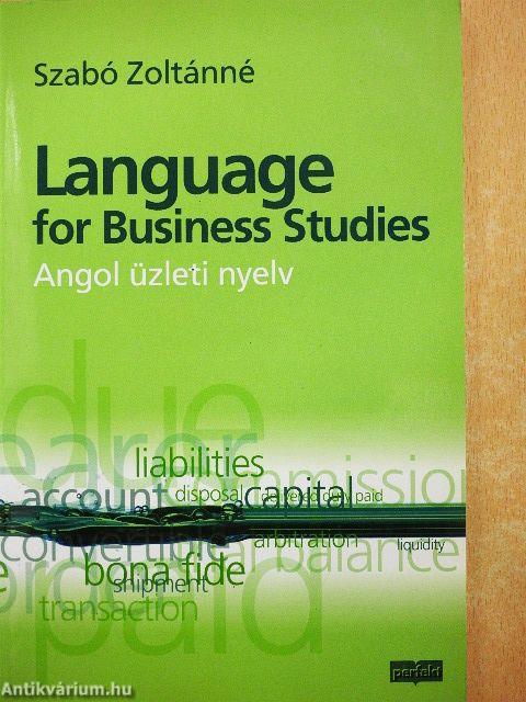 Language for Business Studies