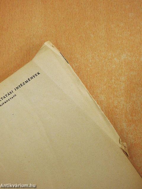 Magyar felsőoktatási intézmények tájékoztató 1974