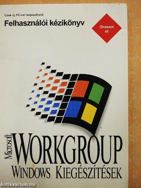Microsoft Workgroup Windows kiegészítések