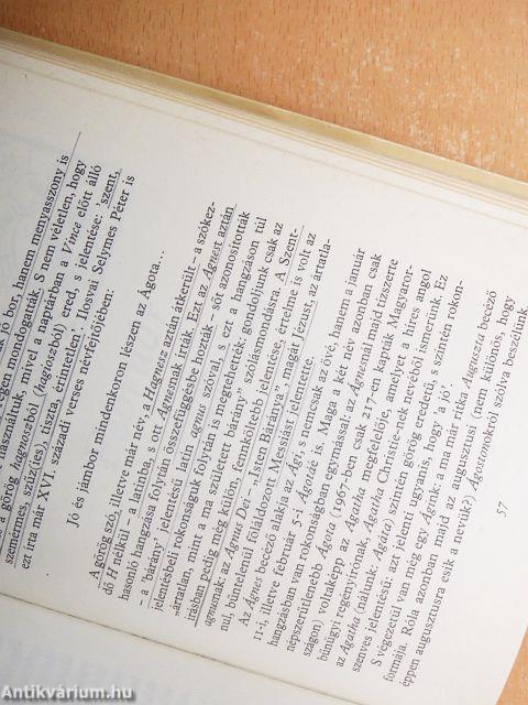 Sokféle neveknek magyarázatja