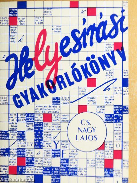 Helyesírási gyakorlókönyv