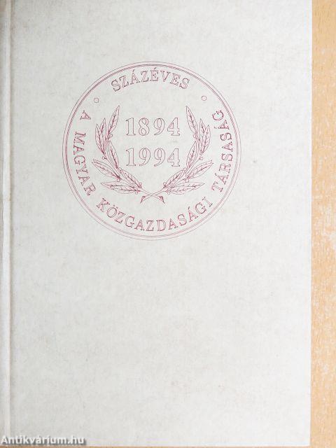 Százéves a Magyar Közgazdasági Társaság