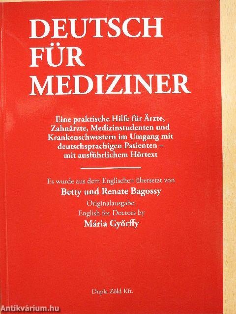 Deutsch für Mediziner - CD-vel