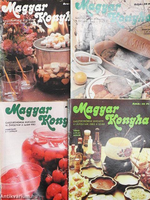 Magyar Konyha 1982. január-december