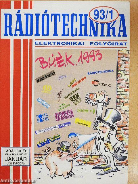 Rádiótechnika 1993. (nem teljes évfolyam)