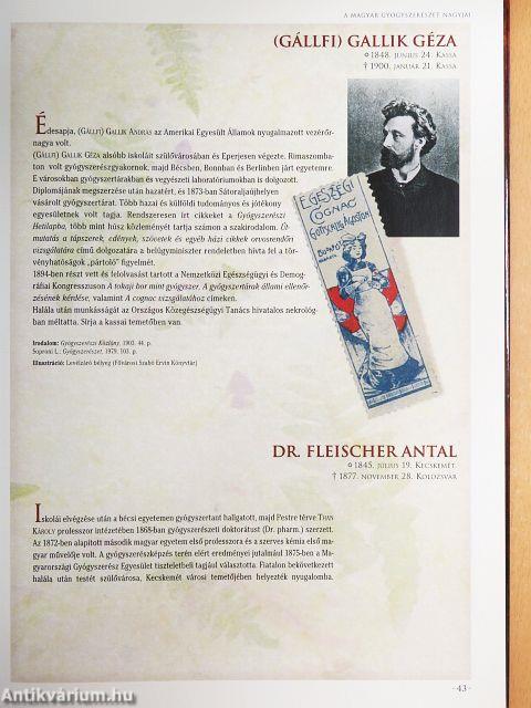 A magyar gyógyszerészet nagyjai