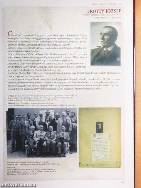 A magyar gyógyszerészet nagyjai