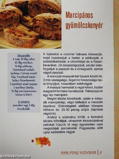 Csokis, marcipános sütemények