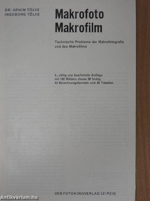 Makrofoto Makrofilm