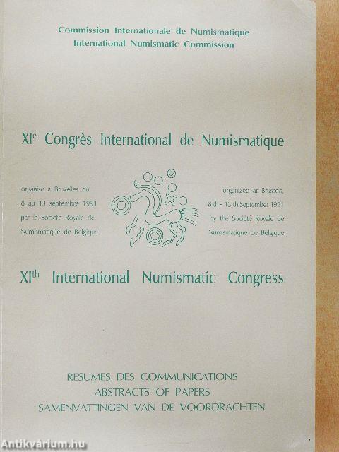 XIe Congrés International de Numismatique/XIth International Numismatic Congress