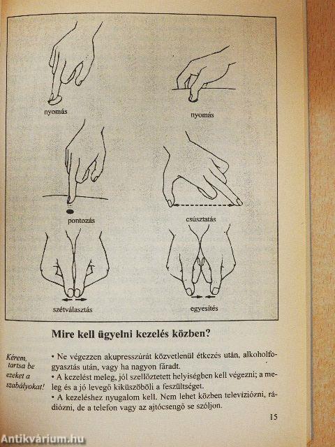 Kínai akupresszúra otthon