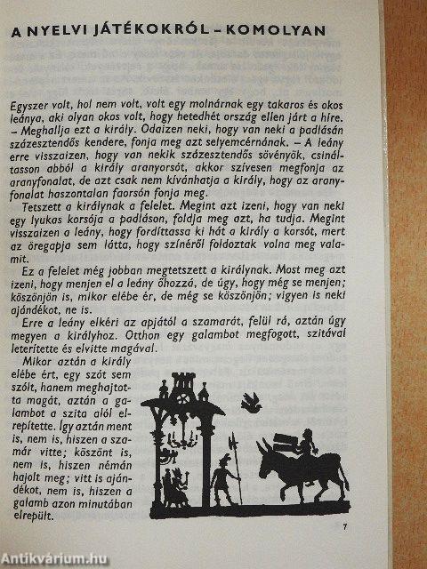 Anyanyelvünk játékai