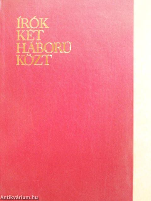 Írók két háború közt