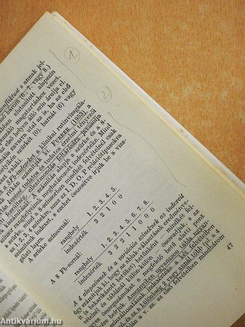 Az affektivitás vizsgálata