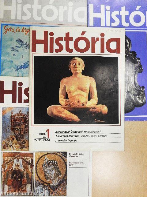 História 1988 (nem teljes évfolyam)