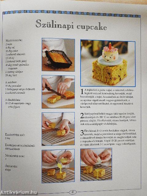 33 cupcake lépésről lépésre