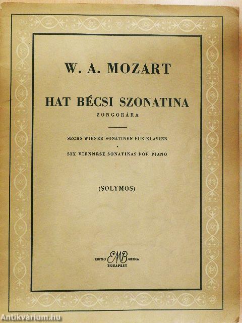 Hat bécsi szonatina zongorára