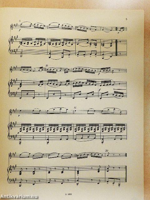 Mozart album hegedűsöknek IV.