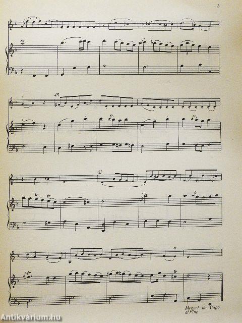 Mozart-album hegedűsöknek III.