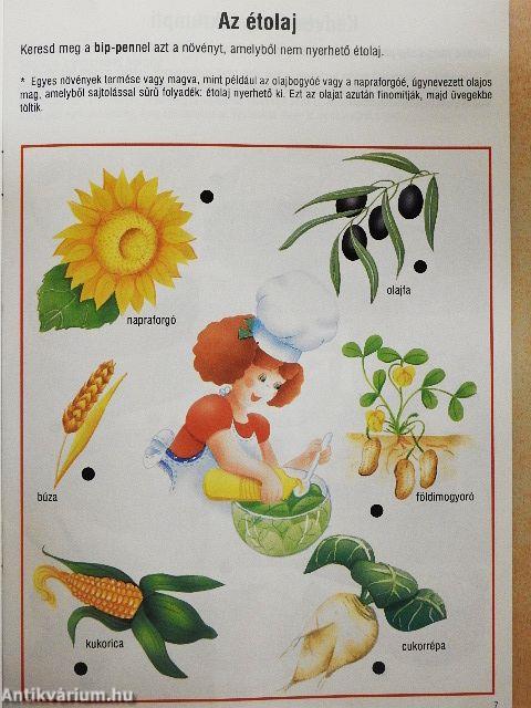 Bip-bip hurrá! Tanulj, játssz, fedezd fel a bip-pennel az ételeket és az italokat!