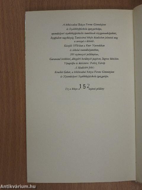 Írások Szeghalom múltjából