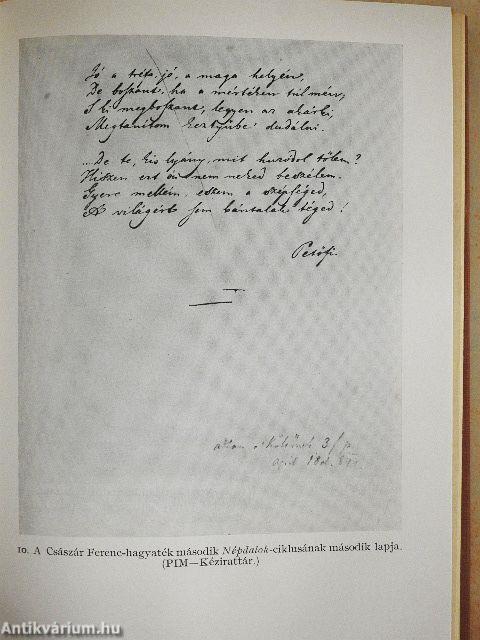 Petőfi Sándor összes költeményei (1844. január - augusztus)