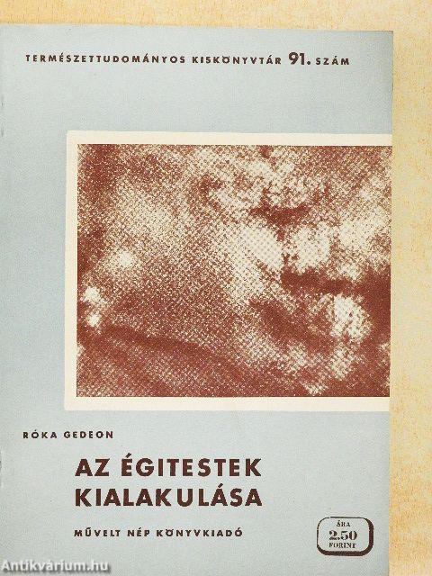 Az égitestek kialakulása