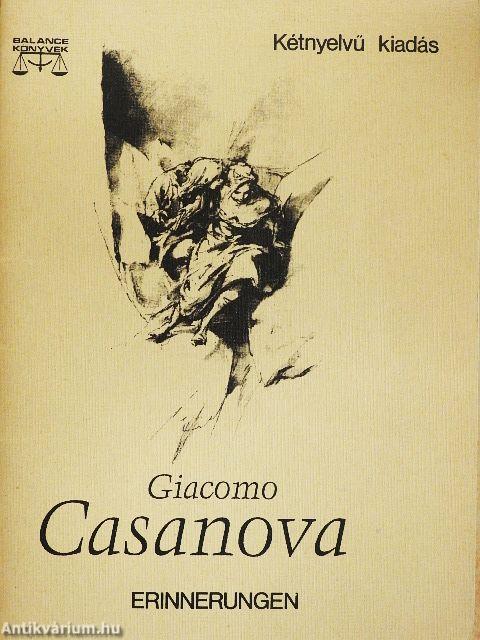 Giacomo Casanova visszaemlékezések