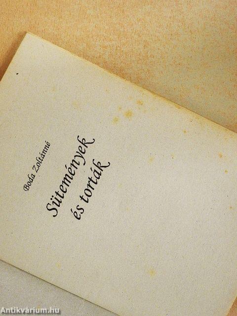 Sütemények és torták