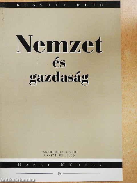 Nemzet és gazdaság