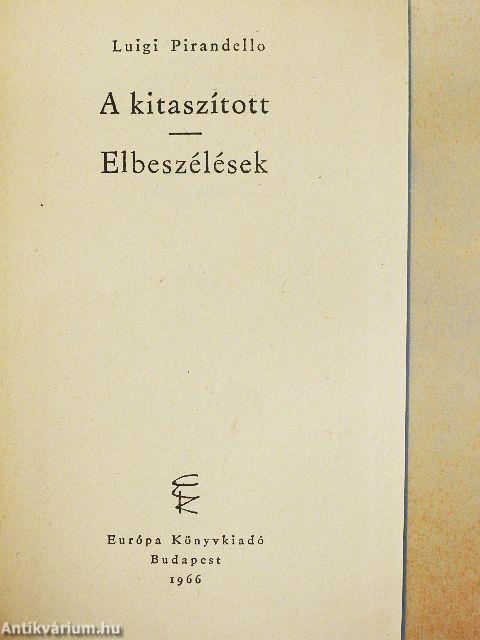 A kitaszított/Elbeszélések