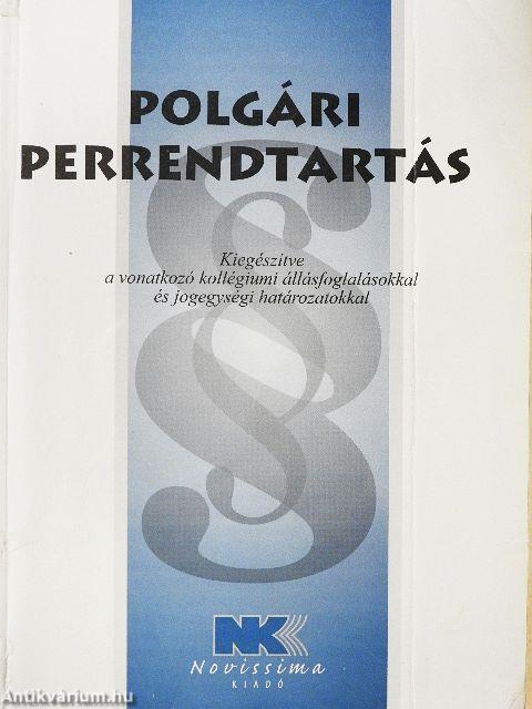 Polgári perrendtartás