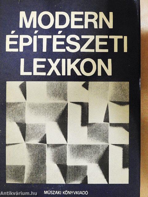 Modern építészeti lexikon