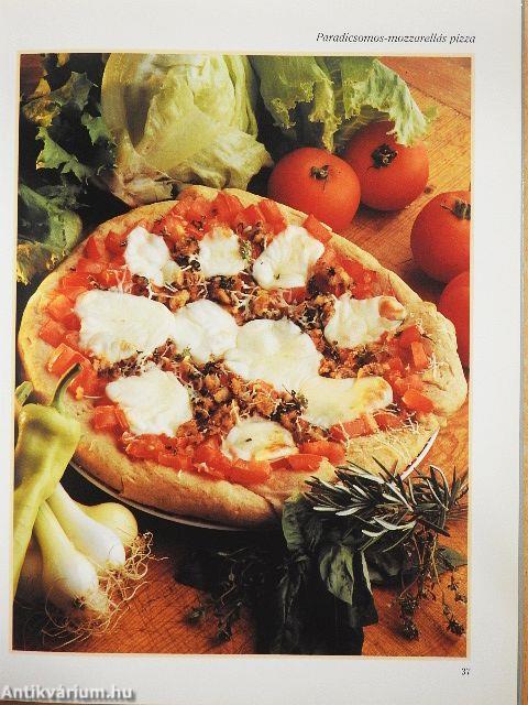 Pizzák, piték, rizottók