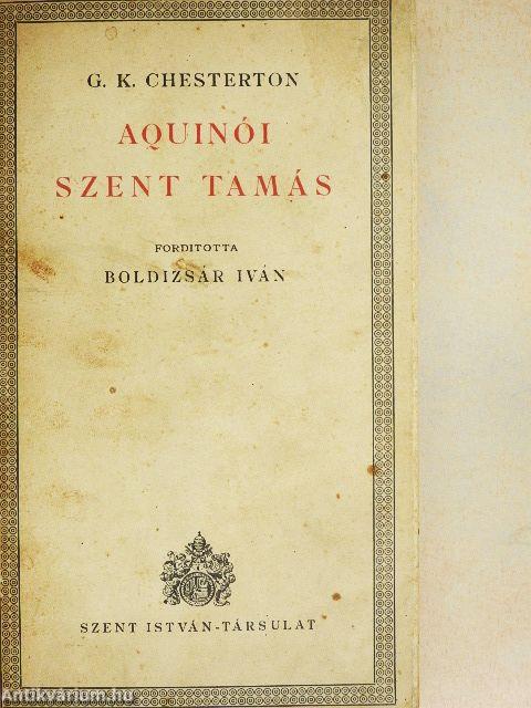 Aquinói Szent Tamás