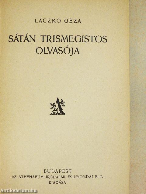 Sátán Trismegistos olvasója