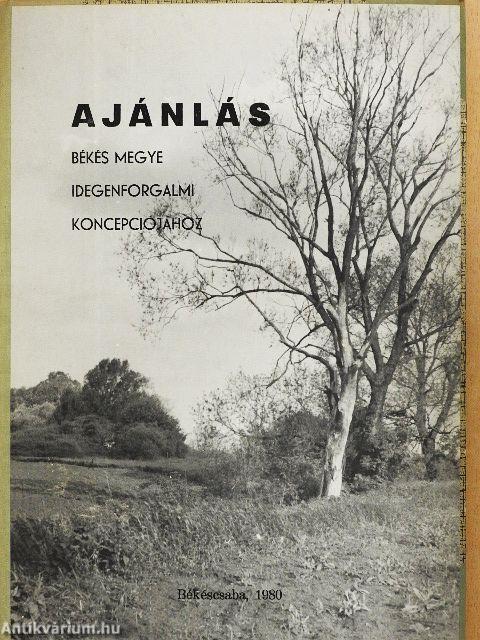 Ajánlás Békés megye idegenforgalmi koncepciójához