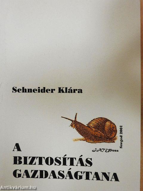 A biztosítás gazdaságtana