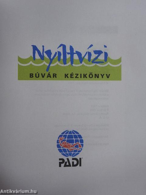 Nyíltvízi búvár kézikönyv