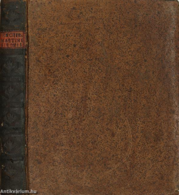 Enchiridion Martini Bironii Padáni