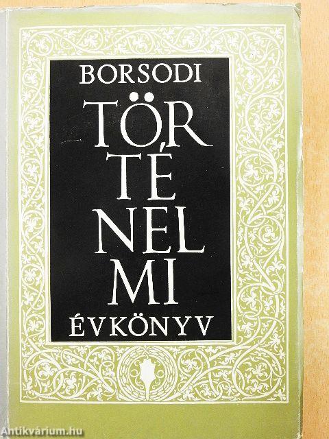 Borsodi Történelmi Évkönyv IV.