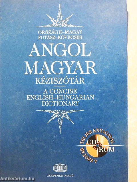 Angol-magyar kéziszótár - CD-vel