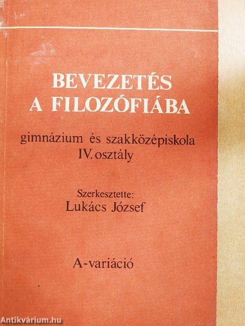 Bevezetés a filozófiába