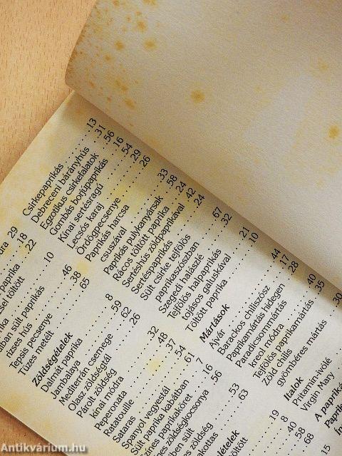 A 100 legjobb paprikás étel