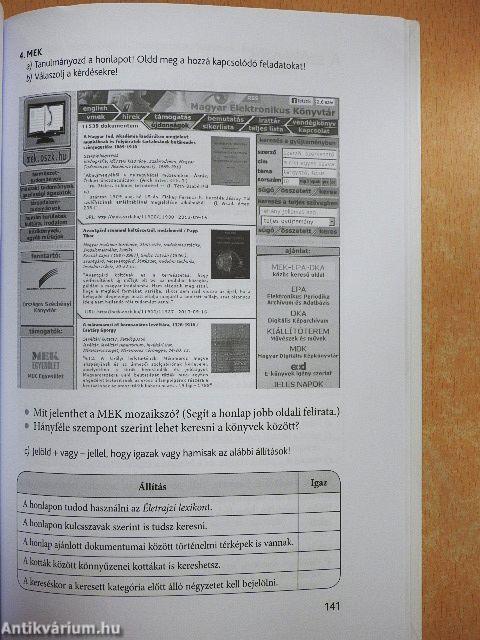 Magyar nyelv és kommunikáció - Munkafüzet 6.