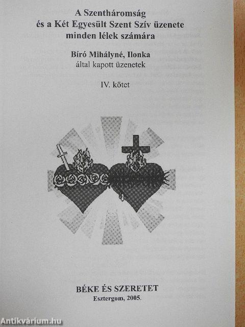 Béke és szeretet IV-V.